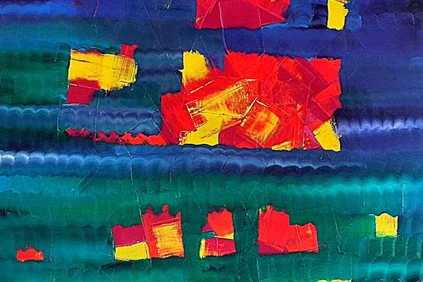 Farben in Bewegung – Bilder von Renate Menneke